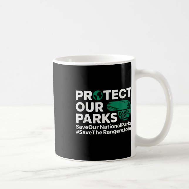 Mug Protéger nos parcs Sauver nos parcs nationaux Terr (Droite)