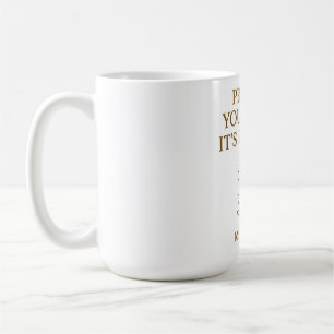 Mug Protégez Votre Paix — Citation Minimaliste de Soin