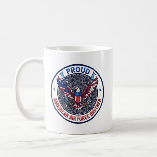 Mug Proud American Air Force Brother
