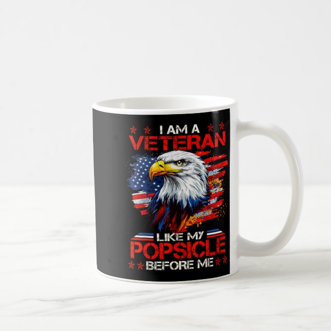 Mug Proud I Am A Veteran Like My Psicle Before Me Vete (Droite)