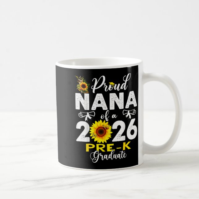 Mug Proud nana of 2026 pre-k graduate mothers day (Droite)