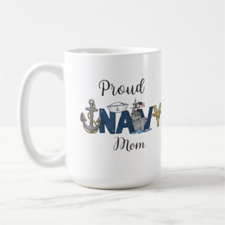 Mug Proud navy mom mother's day