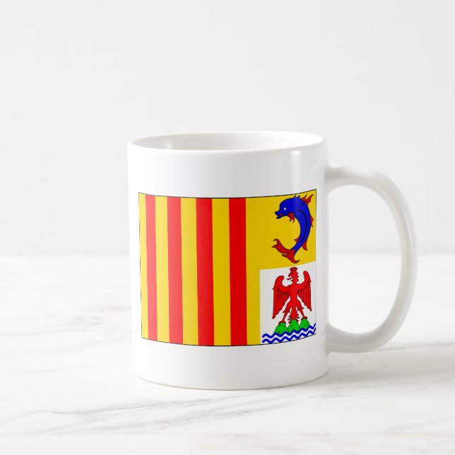 Mug Provence-Alpes-Cote D'Azur, France (Droite)