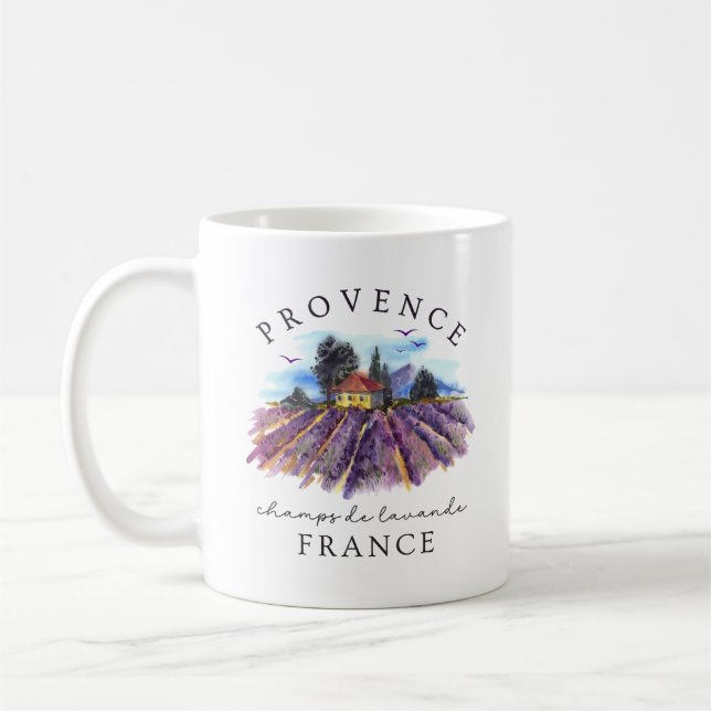 Mug Provence France – Champs de Lavande (Gauche)