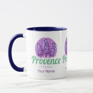 Mug Provence Rétro Lavande Côte d'Azur France