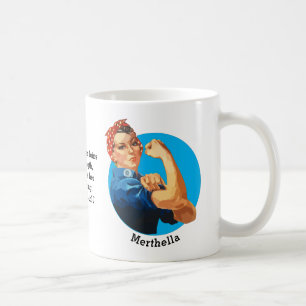 Mug Proverbes 31 ROSIE RIVETER Personnalisé