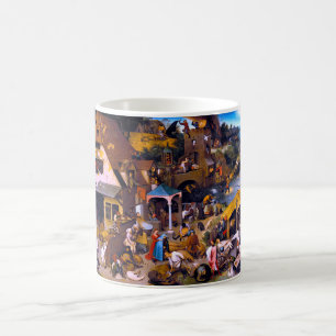 Mug Proverbes du Néerlandais, Pieter Bruegel l'Ancien