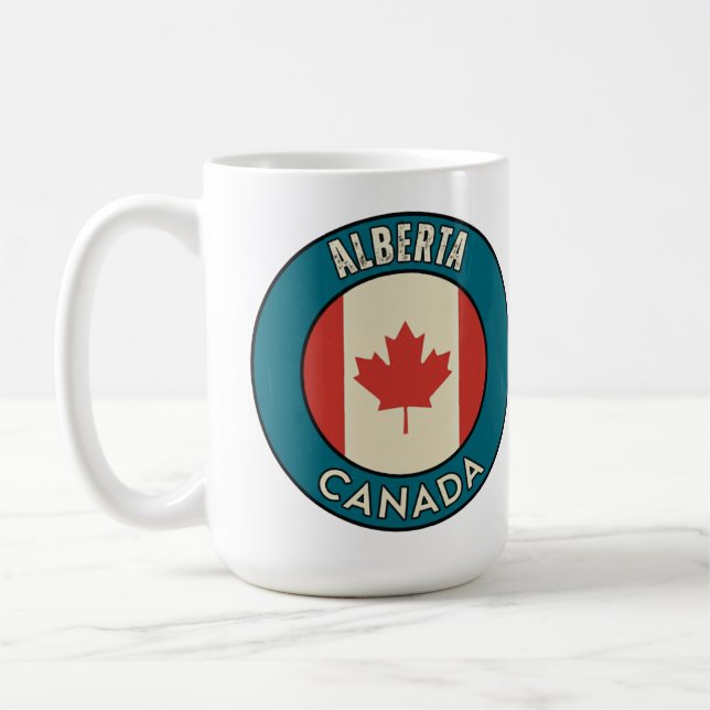 Mug Province d'Alberta Canada (Gauche)