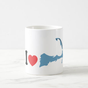 Mug Provincetown "j'aime" la conception