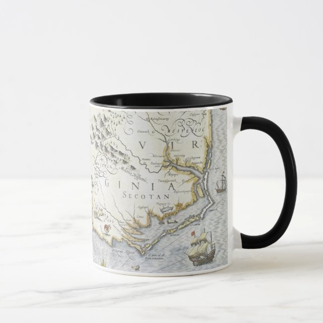 Mug Provinciarum 3 d'article et de Floridae Americae (Droite)