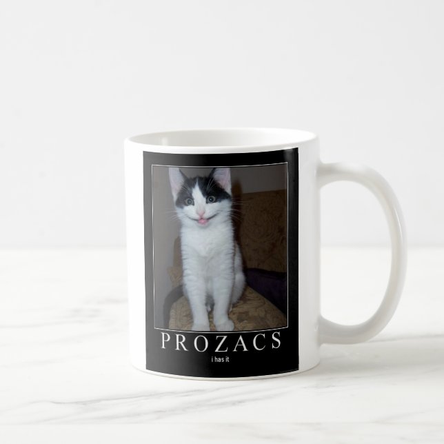Mug Prozacs - I l'a - chat (Droite)