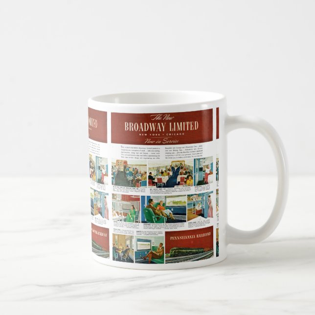 Mug PRR New Broadway Limited (Droite)