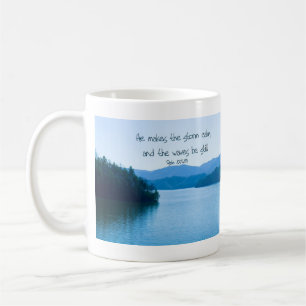 Mug Ps 107:29 Il calme la tempête