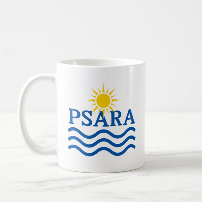 Mug PSARA Grèce, Sun Waves (Gauche)