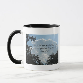 Mug Psaume 118:24 C'est le jour du Seigneur...