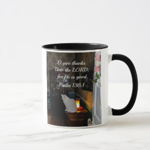 Mug Psaume 136:1 O Remerciez le Seigneur