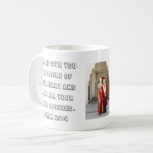 Mug Psaume 20:4 Graduation Moderne
