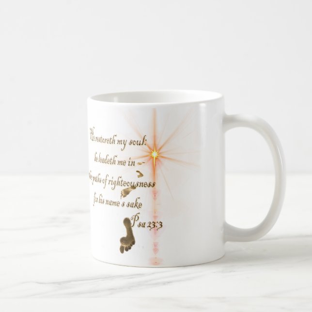 Mug Psaume 23.3 Le Seigneur est mon Shepard (Droite)