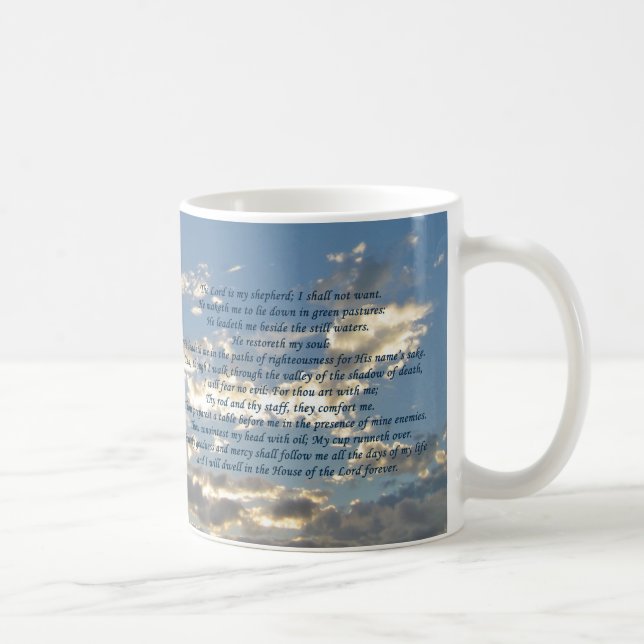 Mug Psaume 23 Beautiful (Droite)
