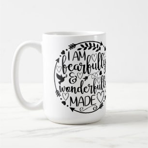 Mug Psaume 39 Merveilleusement fait Écriture chrétienn
