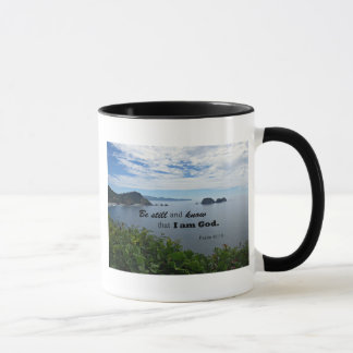 Mug Psaume 46:10 Soyez calme et sachez que je suis Die