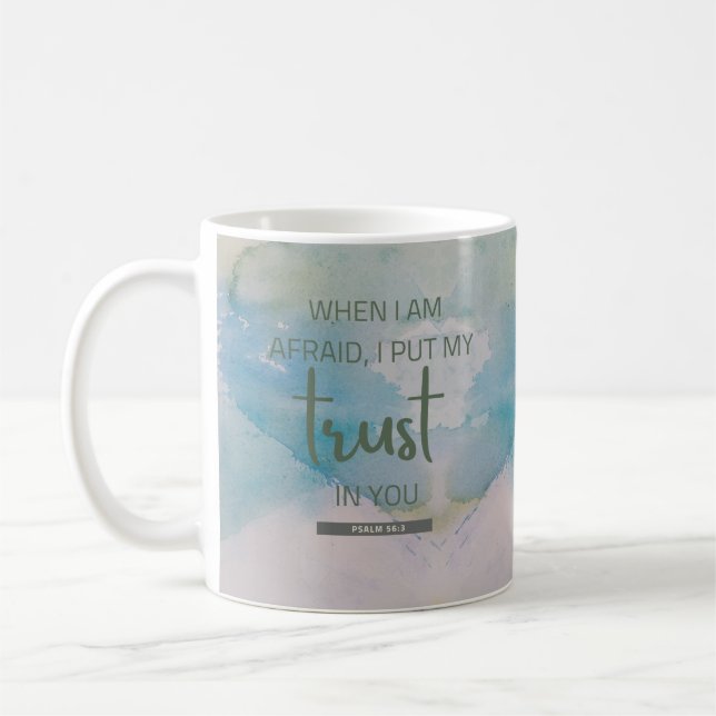 Mug Psaume aquarelle 56:3 (Gauche)