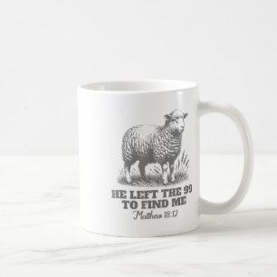 Mug Psaume Il A Quitté Les 99 Pour Me Retrouver Jésus-