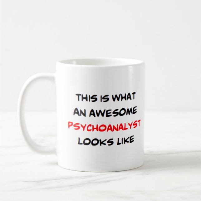 Mug psychanalyste, génial  (Gauche)