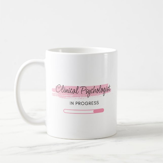 Mug Psychologue Clinique En Cours - Personnalisé (Gauche)