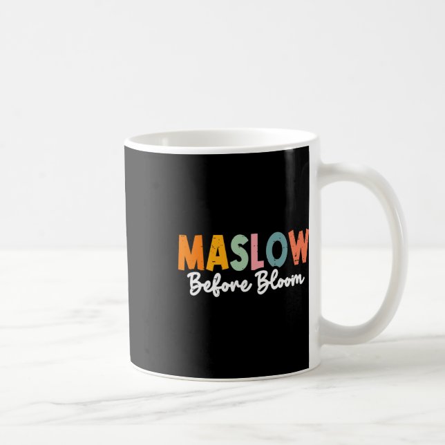 Mug Psychologue Maslow Avant Bloom Sped Enseignant Clr (Droite)
