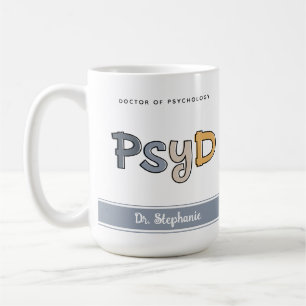 Mug Psychologue PsyD sur mesure