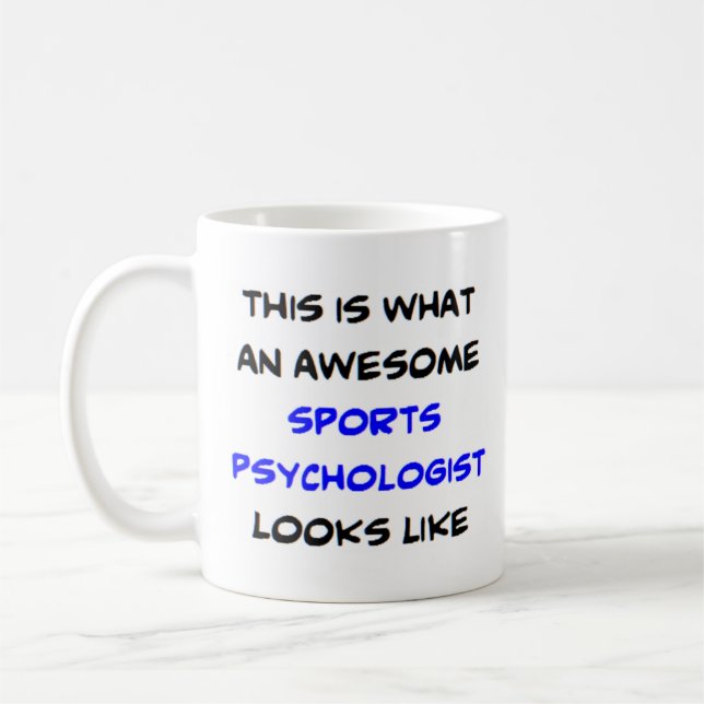 Mug psychologue sportif, génial (Gauche)