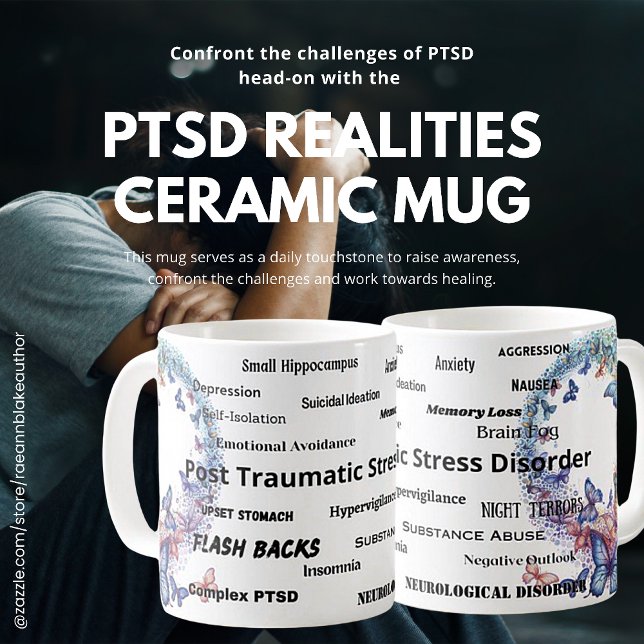 Mug PTSD Réalités Sensibilisation Musique Céramique (Créateur téléchargé)