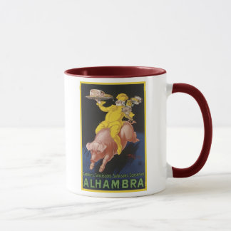 Mug Publicité de porc volante de jambon de l'Alhambra