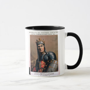 Mug Publicité pour 'John McCullough comme Richard III