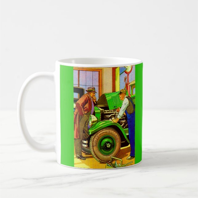 Mug Publicité pour pneus Kelly Springfield 1924 (Gauche)
