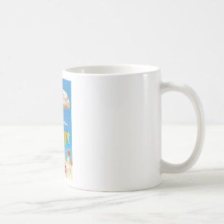 Mug Publicité vintage Egypt Air Travel