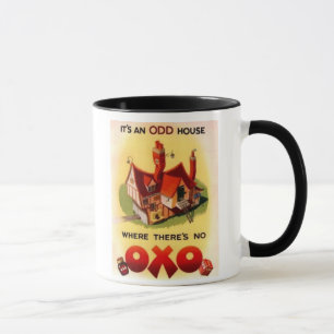 Mug Publicité Vintage OXO - C'est et c'est une maison
