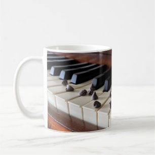Mug Puces de piano et de chocolat (11oz)