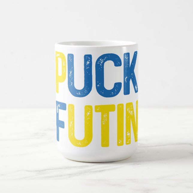 Mug Puck Foutine soutient l'Ukraine (Centre)