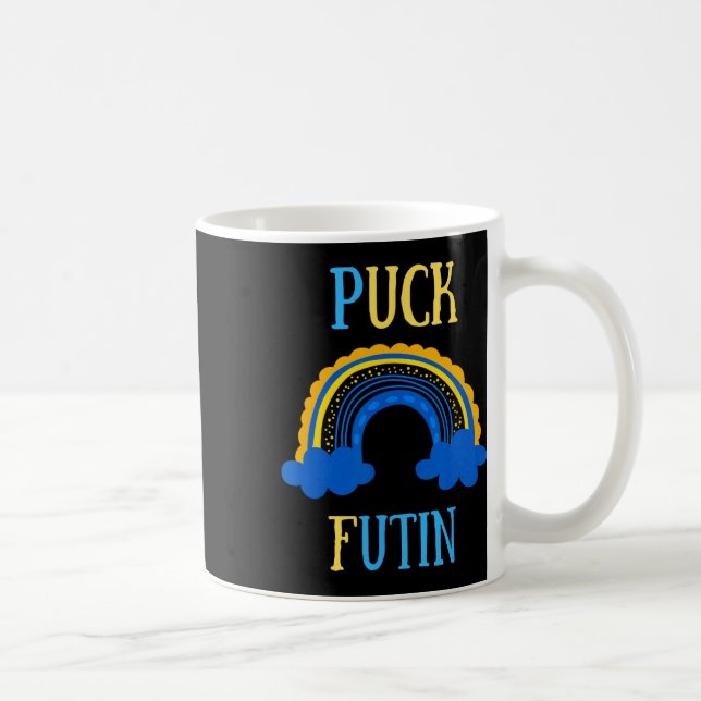 Mug Puck Futin Mème Création Drôle Ukraine Russie  (Droite)