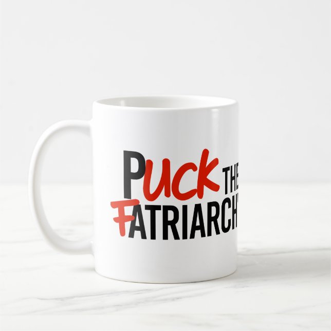 Mug Puck the Fatriarchy (Gauche)