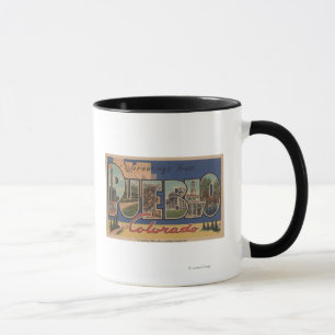 Mug Pueblo, le Colorado - grandes scènes 2 de lettre