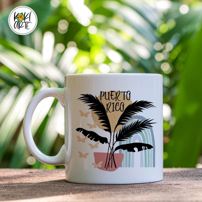 Mug Puerto Rico BOHO Tropical (Créateur téléchargé)