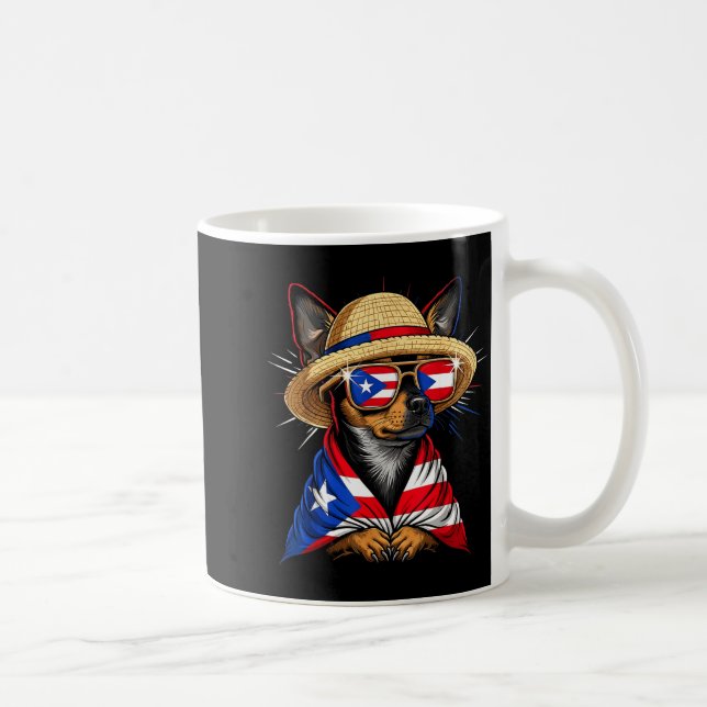 Mug Puerto Rico Flag Boricua Puerto Rican Flag  (Droite)