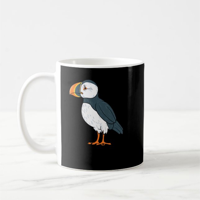 Mug Puffin Bird Fundy Islande SeaBird Oiseau Cadeau Ho (Gauche)