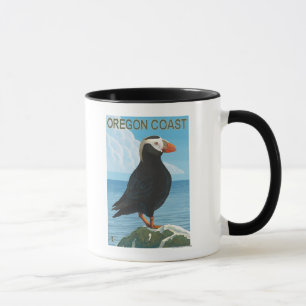 Mug Puffin touffé de la côte de l'Oregon