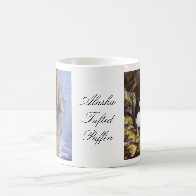 Mug Puffin touffu de l'Alaska (Centre)