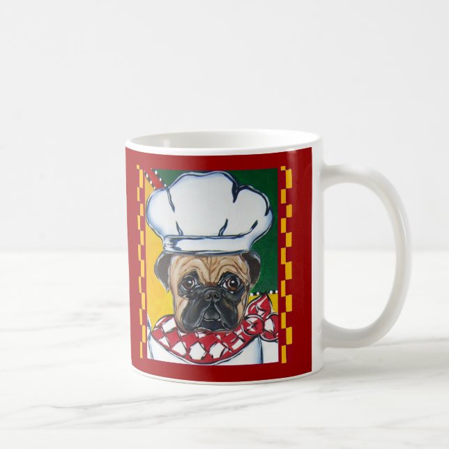 Mug Pug Chef (Droite)