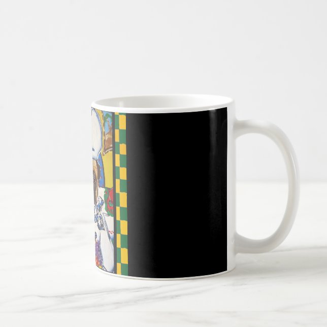 Mug Pug cuisinier des fruits de mer (Droite)